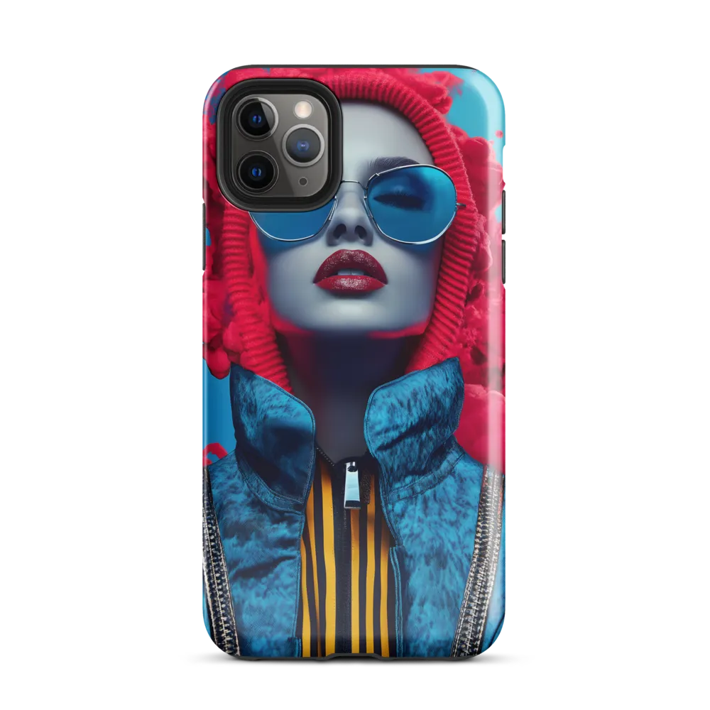 Bold Elegance in Digital Fashion | Phone Case |  11 Pro Max | Tough Case | Glossy