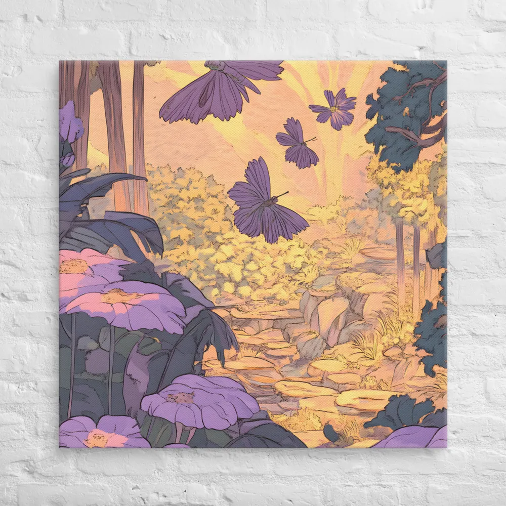 A Serene Dance of Butterflies