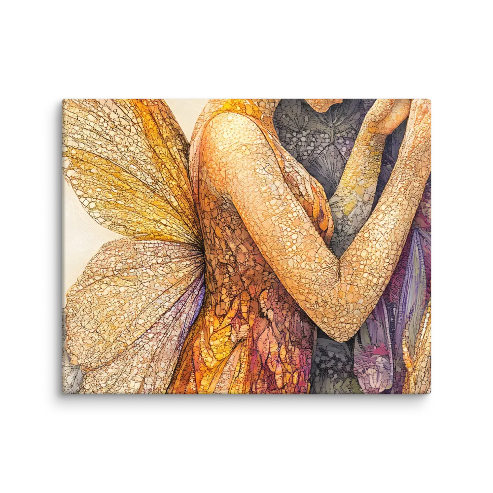 Whispers of the Frosted Meadow | Canvas | 8″×10″