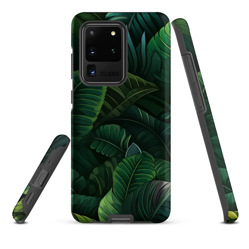 Lush Canopy: A Tropical Foliage Study