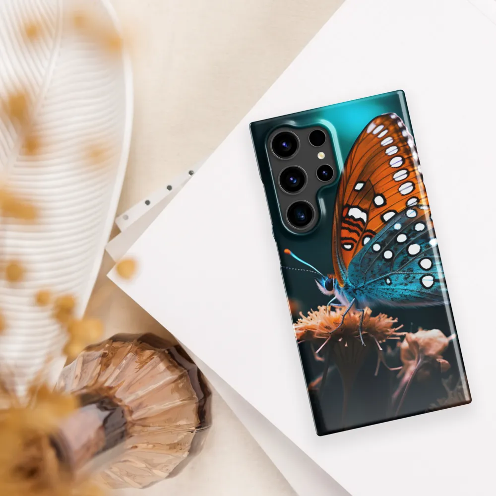 Whispers of Color: The Butterfly's Embrace