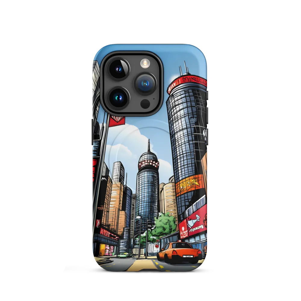 Urban Pulse: A Comic Cityscape