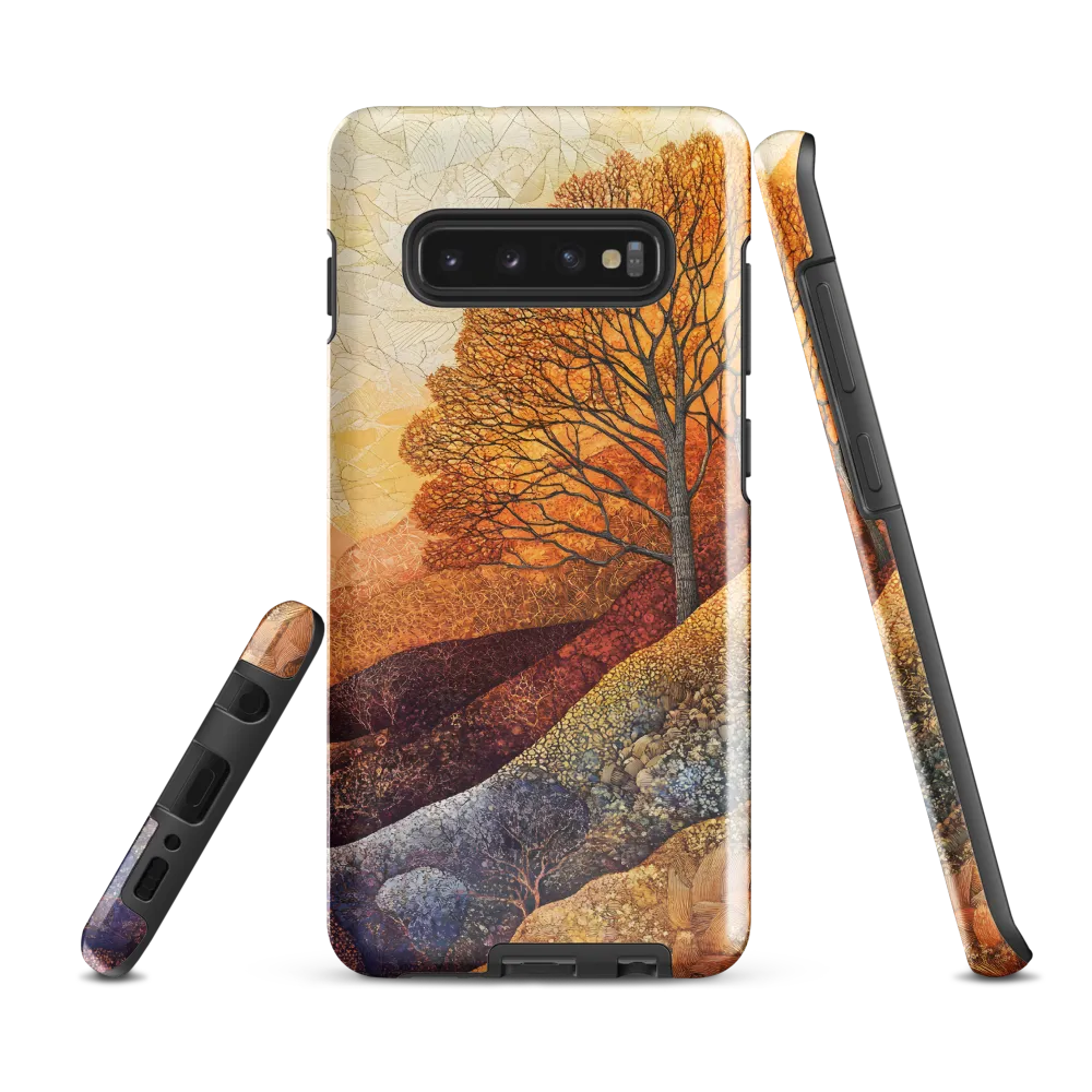 Ember Hills at Dusk | Phone Case |  S10 Plus | Tough Case | Glossy