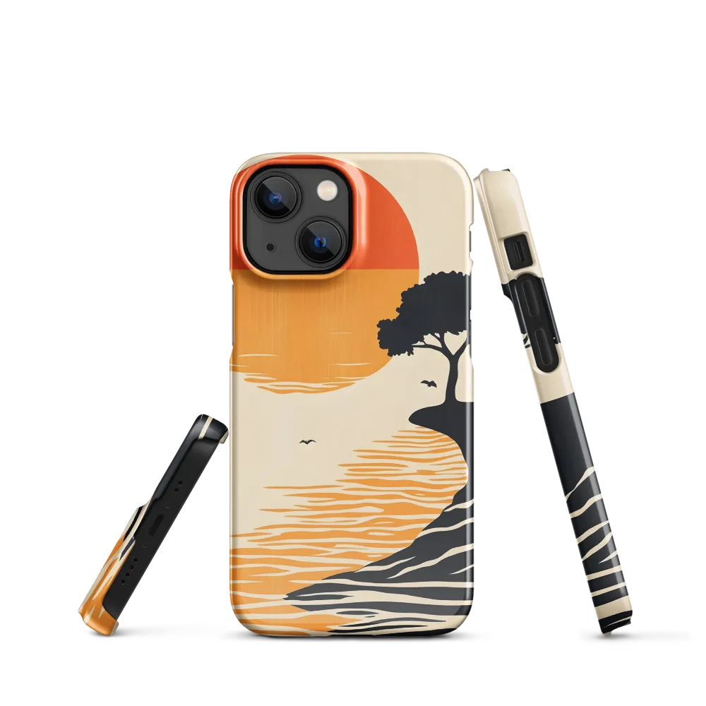 Serene Sunset | Phone Case |  13 Mini | Snap Case | Glossy