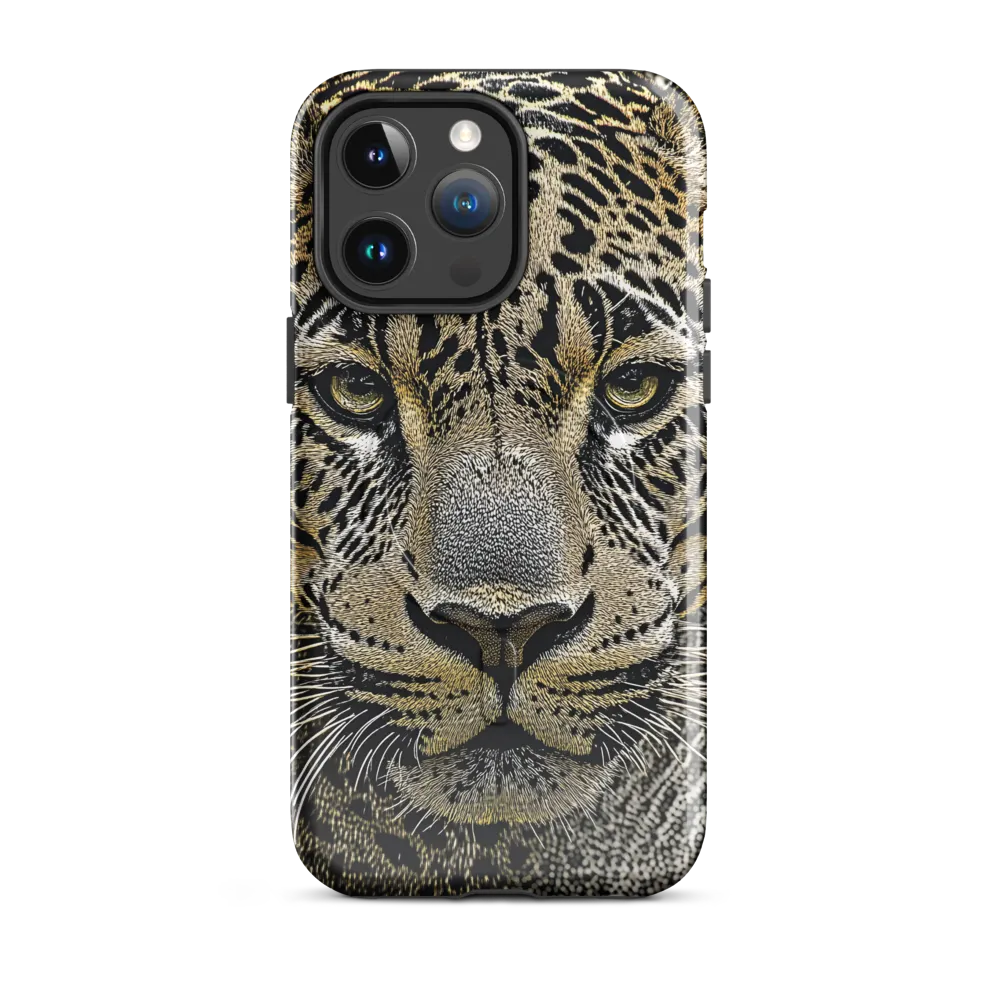 The Majestic Gaze: Portrait of a Leopard