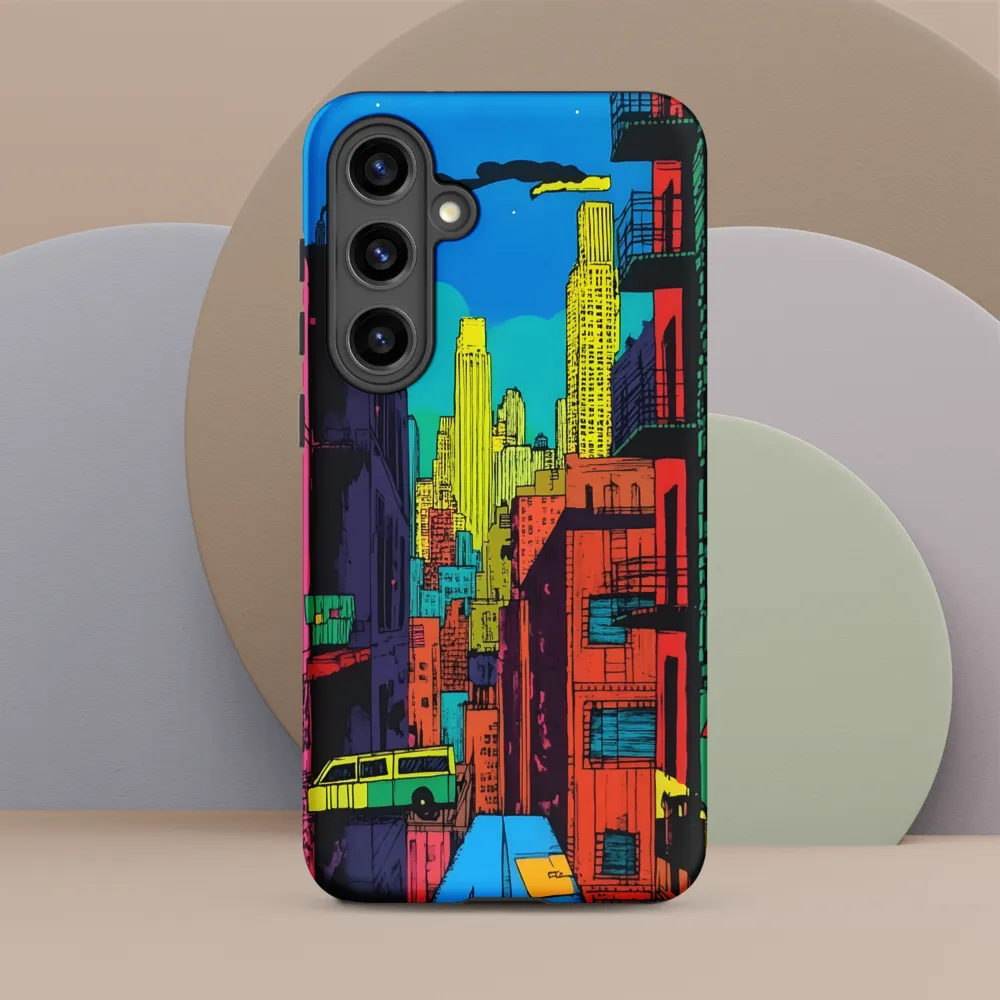 Urban Vibrance: A Pop Art Cityscape