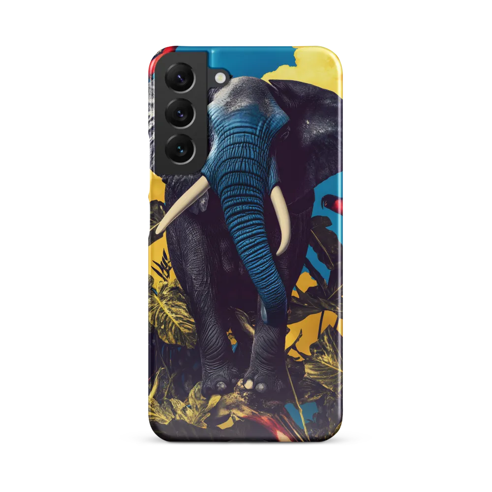 Elephant Dreams in Vibrant Colors | Phone Case |  S22 Plus | Snap Case | Glossy