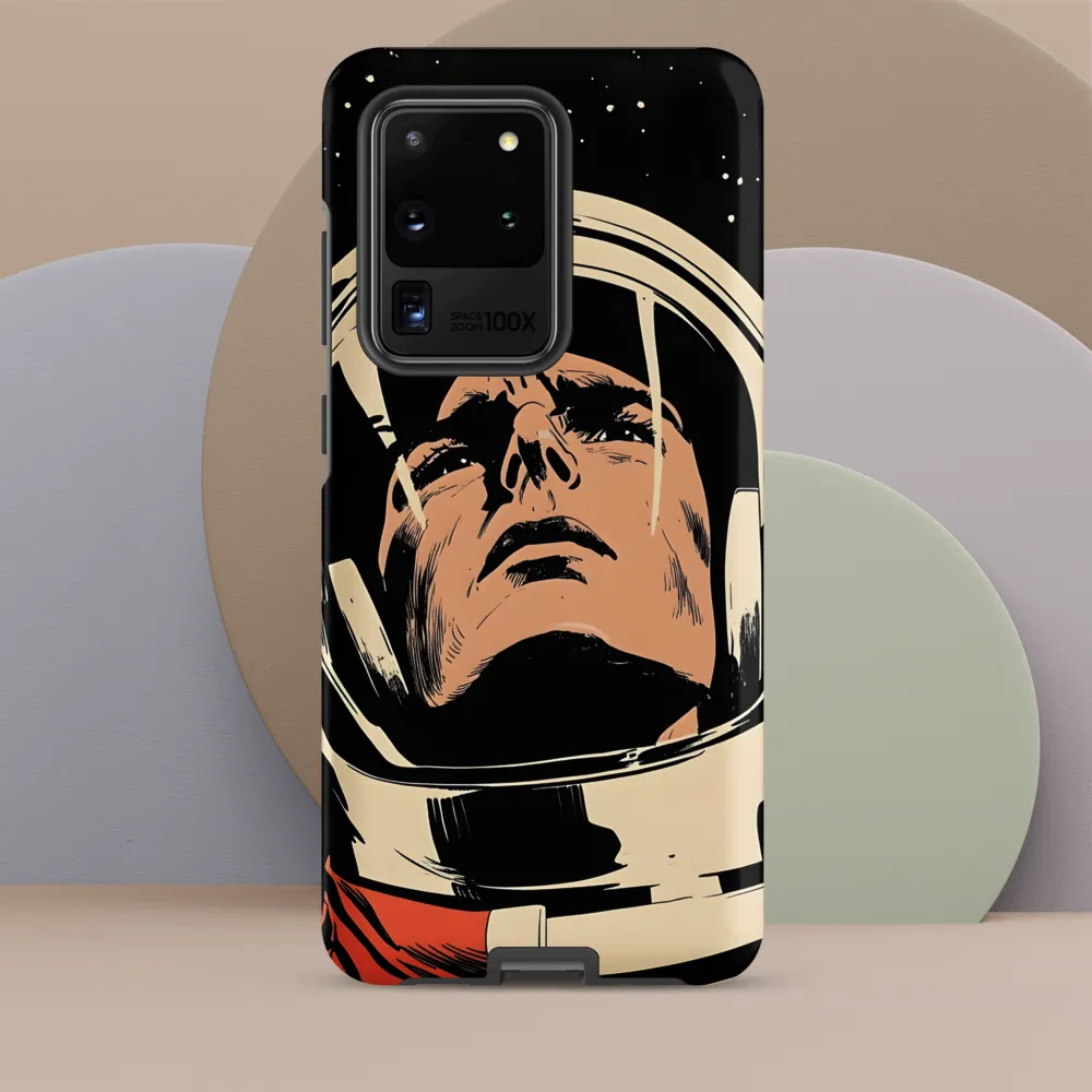 Gaze of the Astronaut | Phone Case |  S20 Ultra | Tough Case | Matte