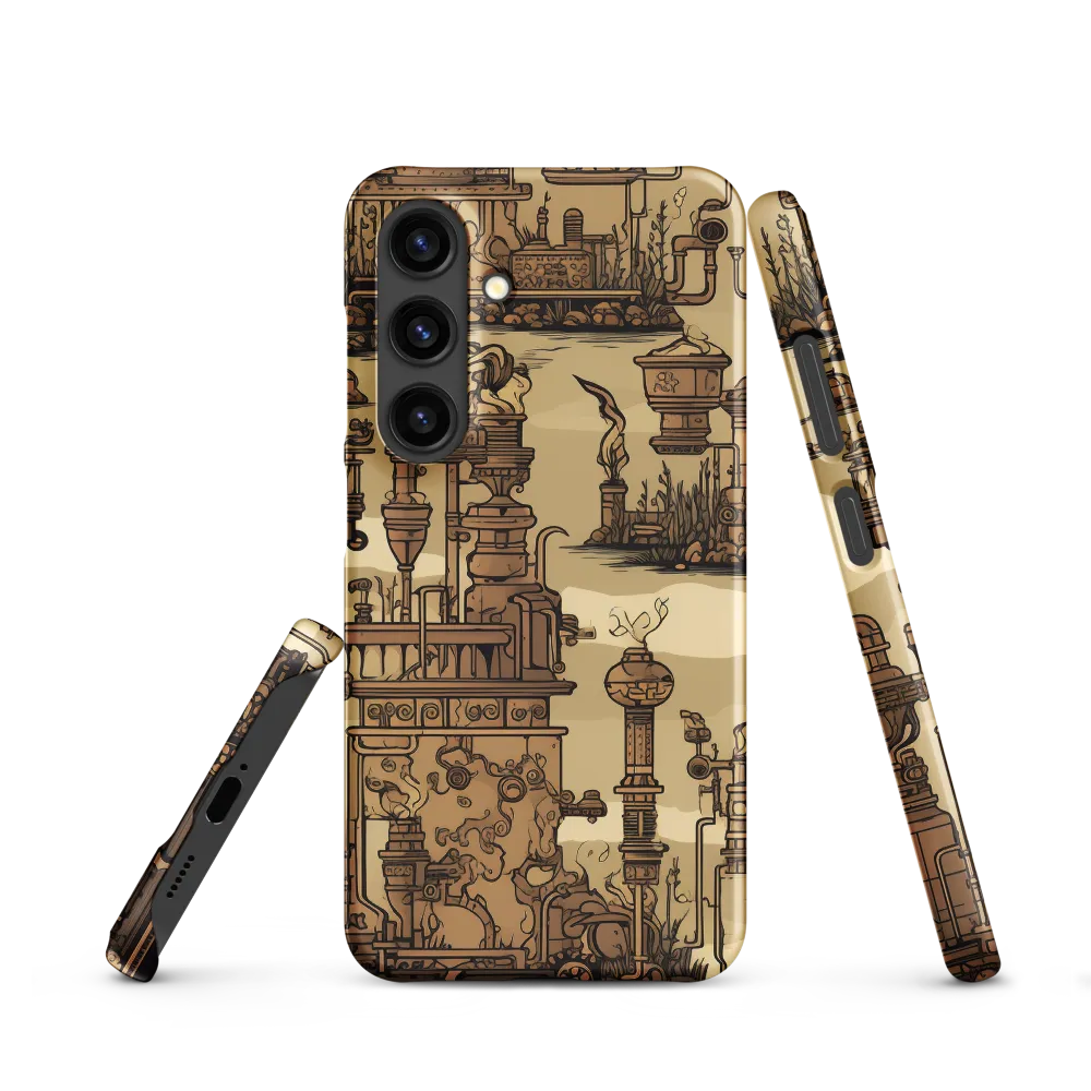 Whimsical Industrial Landscape