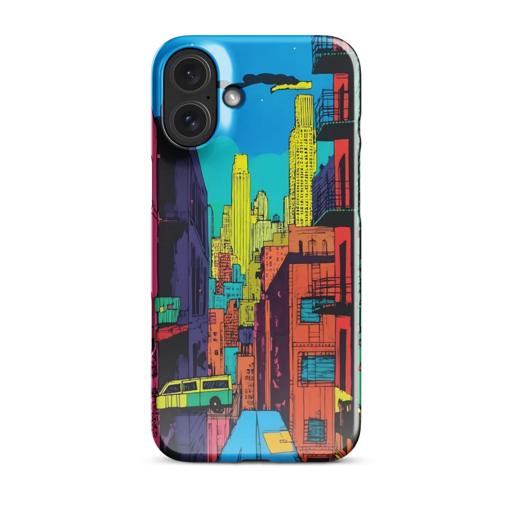 Urban Vibrance: A Pop Art Cityscape