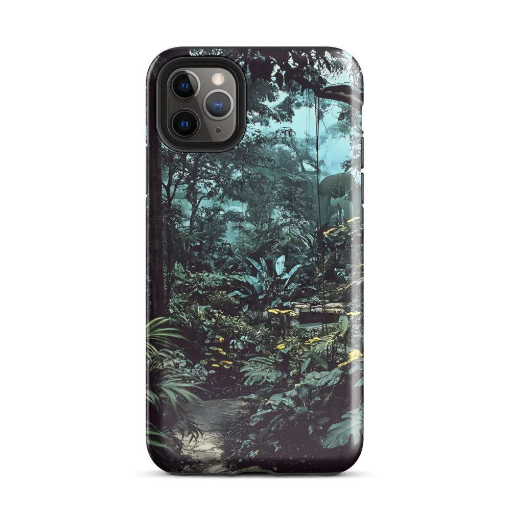 Whispers of the Emerald Jungle | Phone Case |  11 Pro Max | Tough Case | Glossy