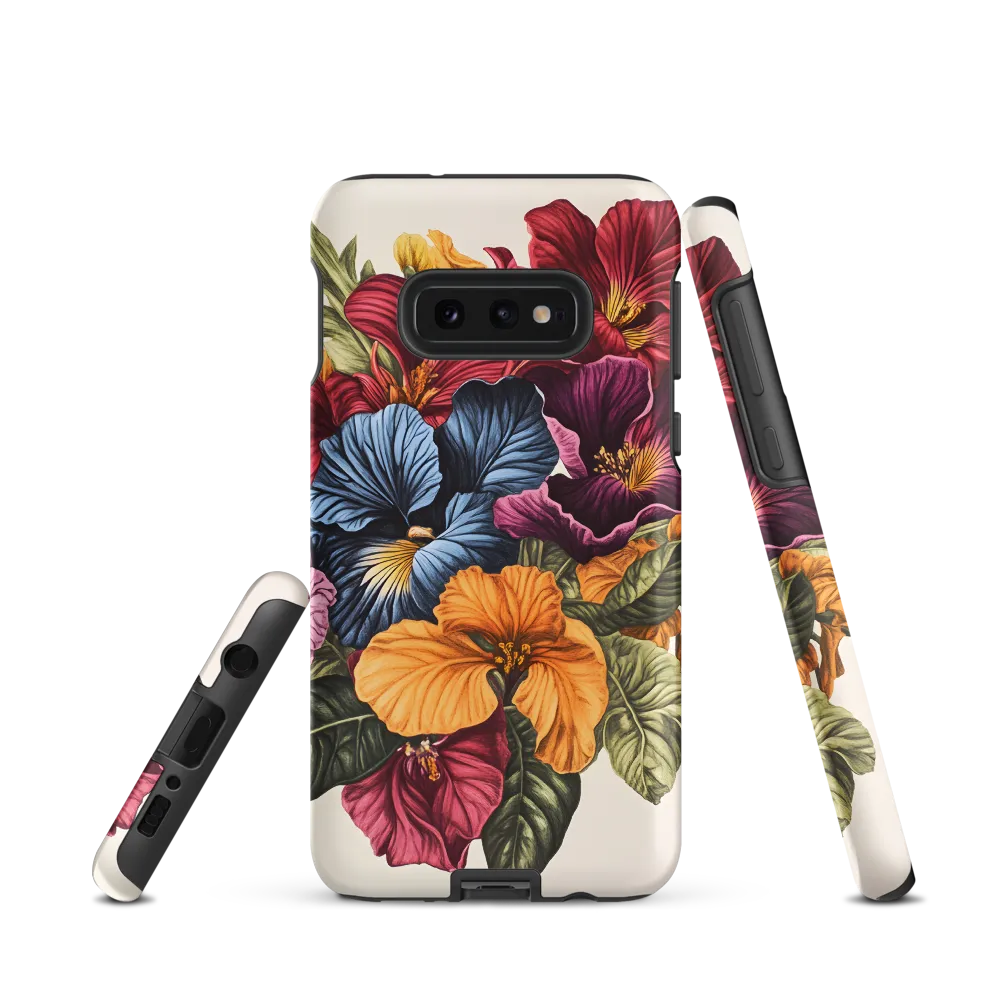 Floral Symphony in Color | Phone Case |  S10e | Tough Case | Matte