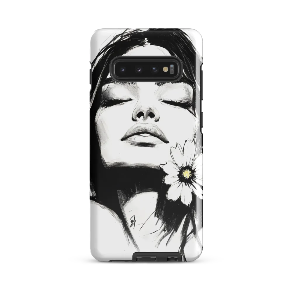 Serenity in Ink | Phone Case |  S10 Plus | Tough Case | Glossy