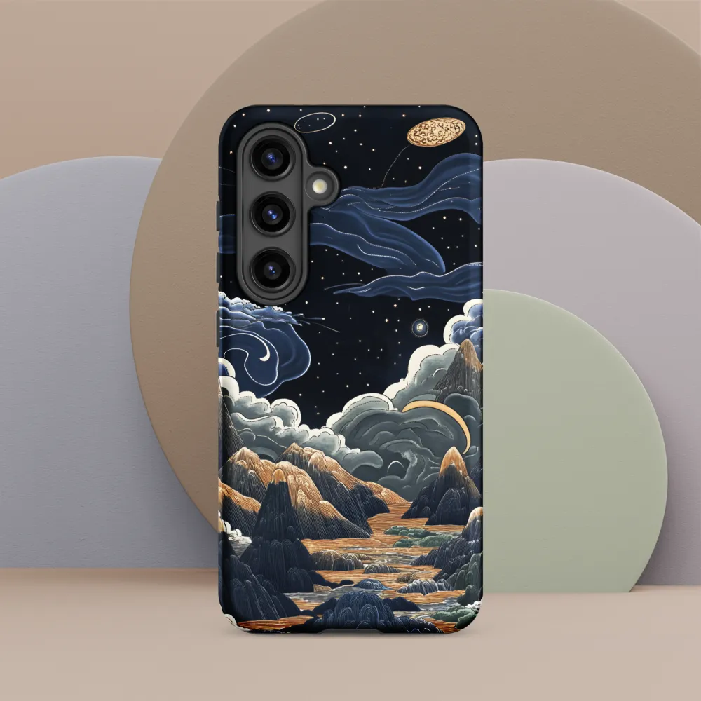 Celestial Harmony: Peaks and Planets