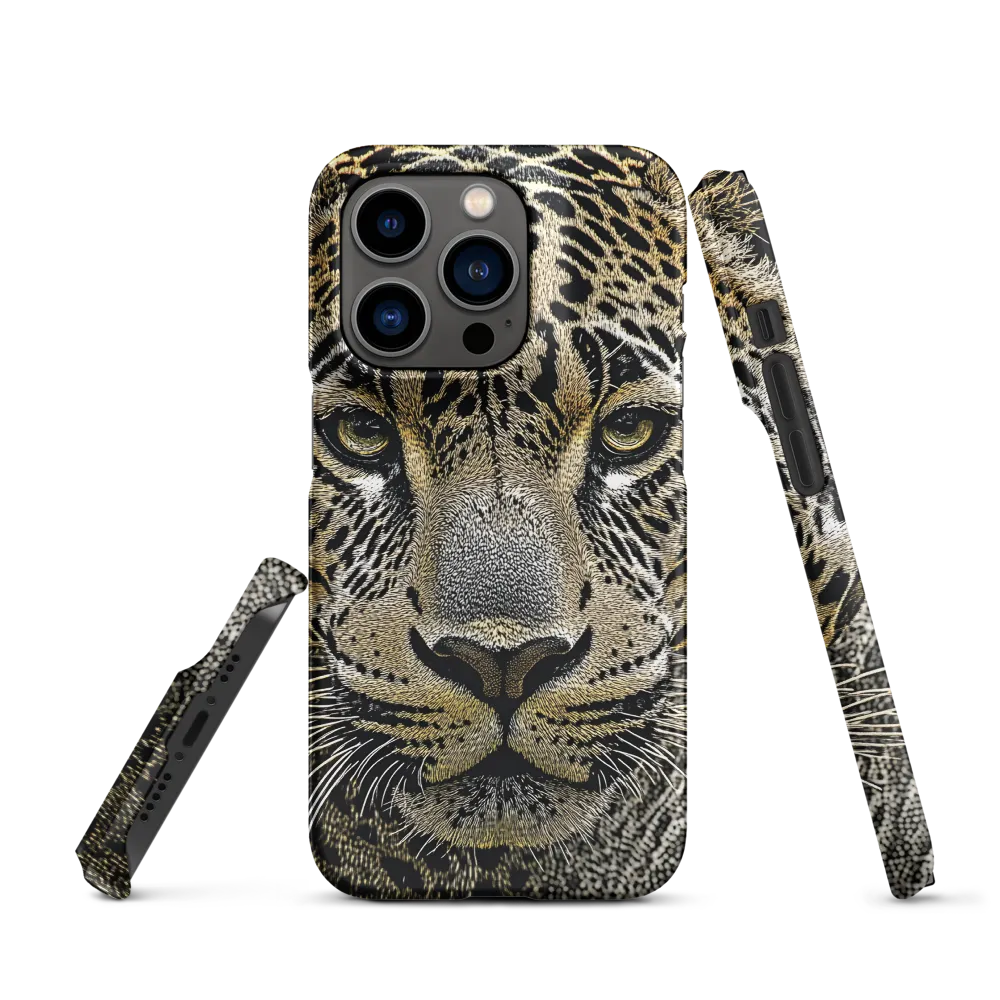 The Majestic Gaze: Portrait of a Leopard