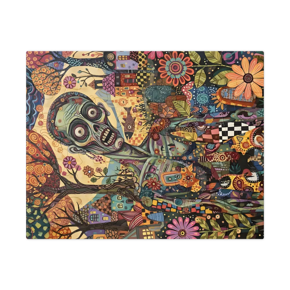 Undead Garden 
 Jigsaw Puzzle in Tin Box