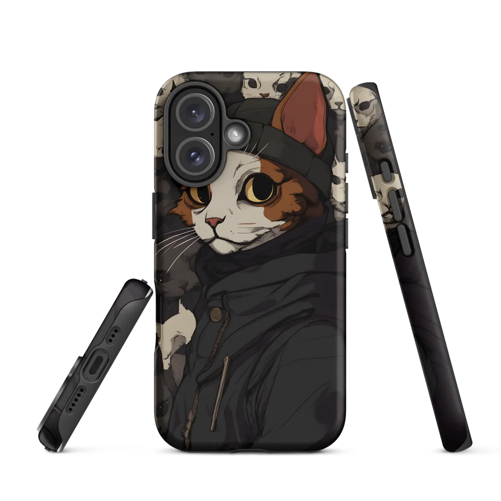 Whimsical Cat Portrait | Phone Case