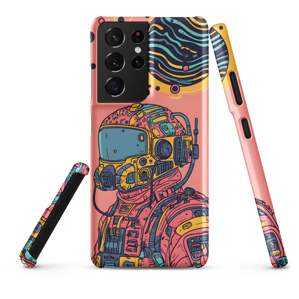 Exploration Beyond: A Digital Astronaut | Phone Case |  S21 Ultra | Snap Case | Matte