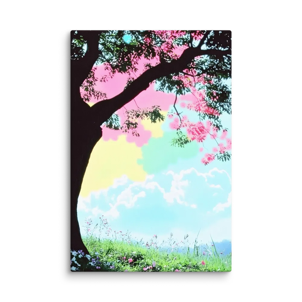 Canopy in a Pastel Sky