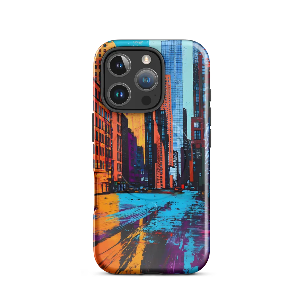 Vibrant Urban Horizons | Phone Case |  16 Pro | MagSafe® Tough Case | Glossy
