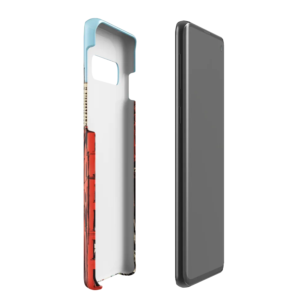 Urban Symphony: A City in Color | Phone Case |  S10 Plus | Snap Case | Glossy