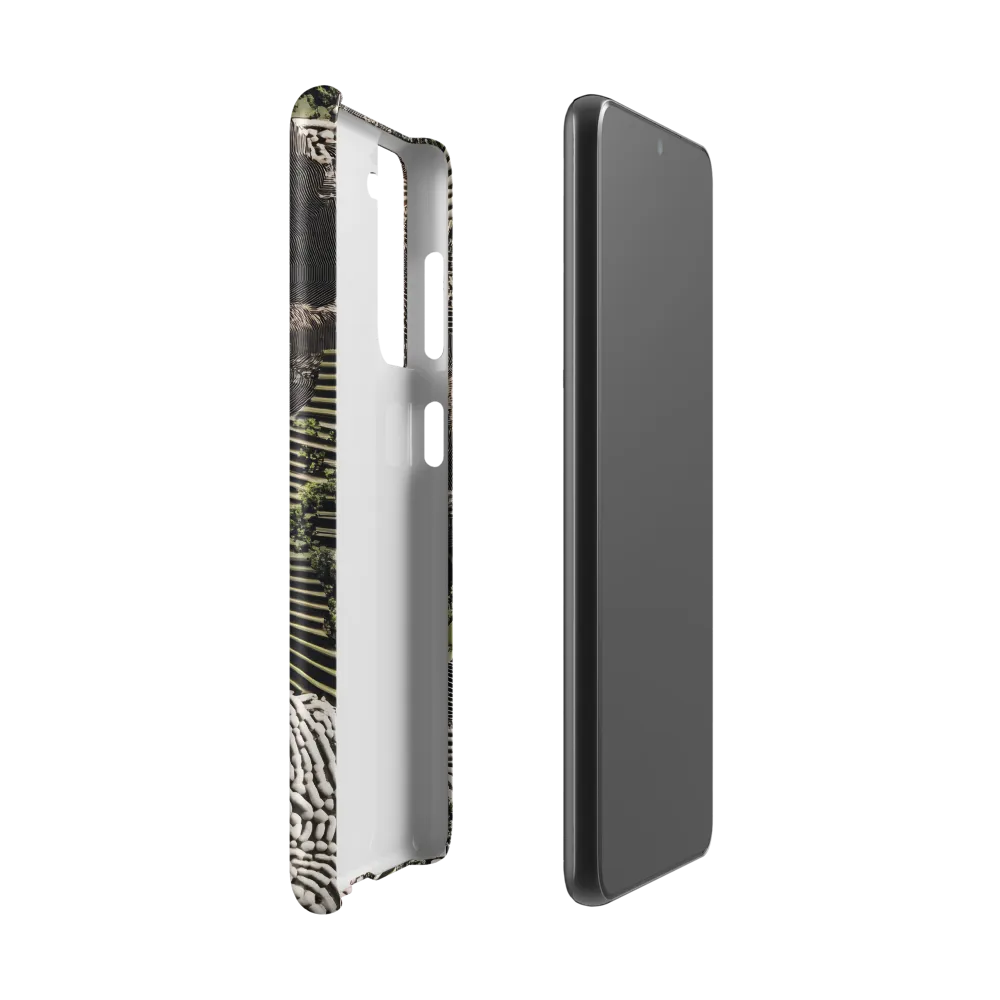 Ethereal Blend of Nature and Humanity | Phone Case |  S21 | Snap Case | Matte