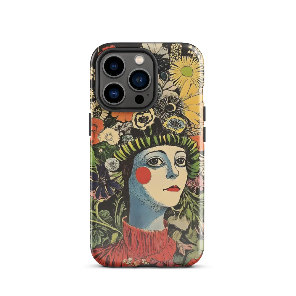 Floral Whimsy: A Portrait of Nature's Embrace
