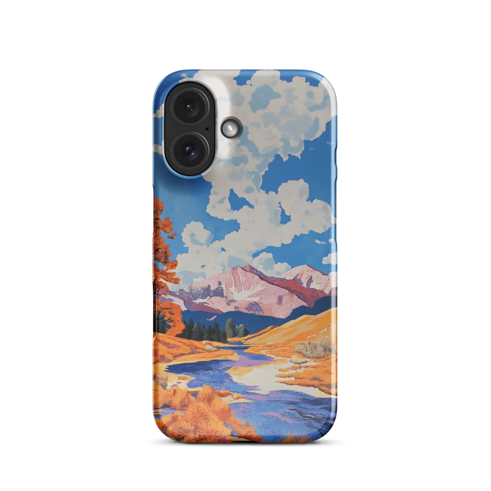 Autumn Serenity: A Vibrant Landscape | Phone Case |  16 | Snap Case | Glossy