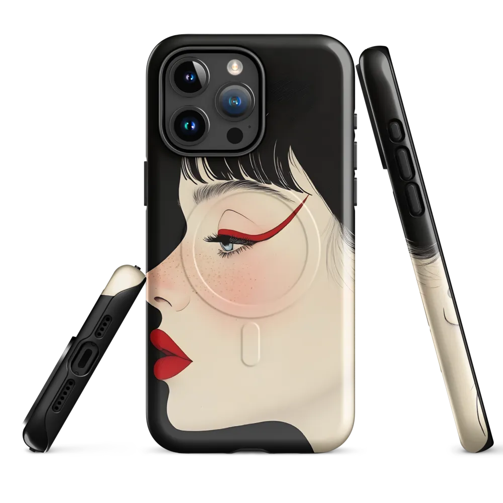 Elegance in Profile | Phone Case |  15 Pro Max | MagSafe® Tough Case | Glossy