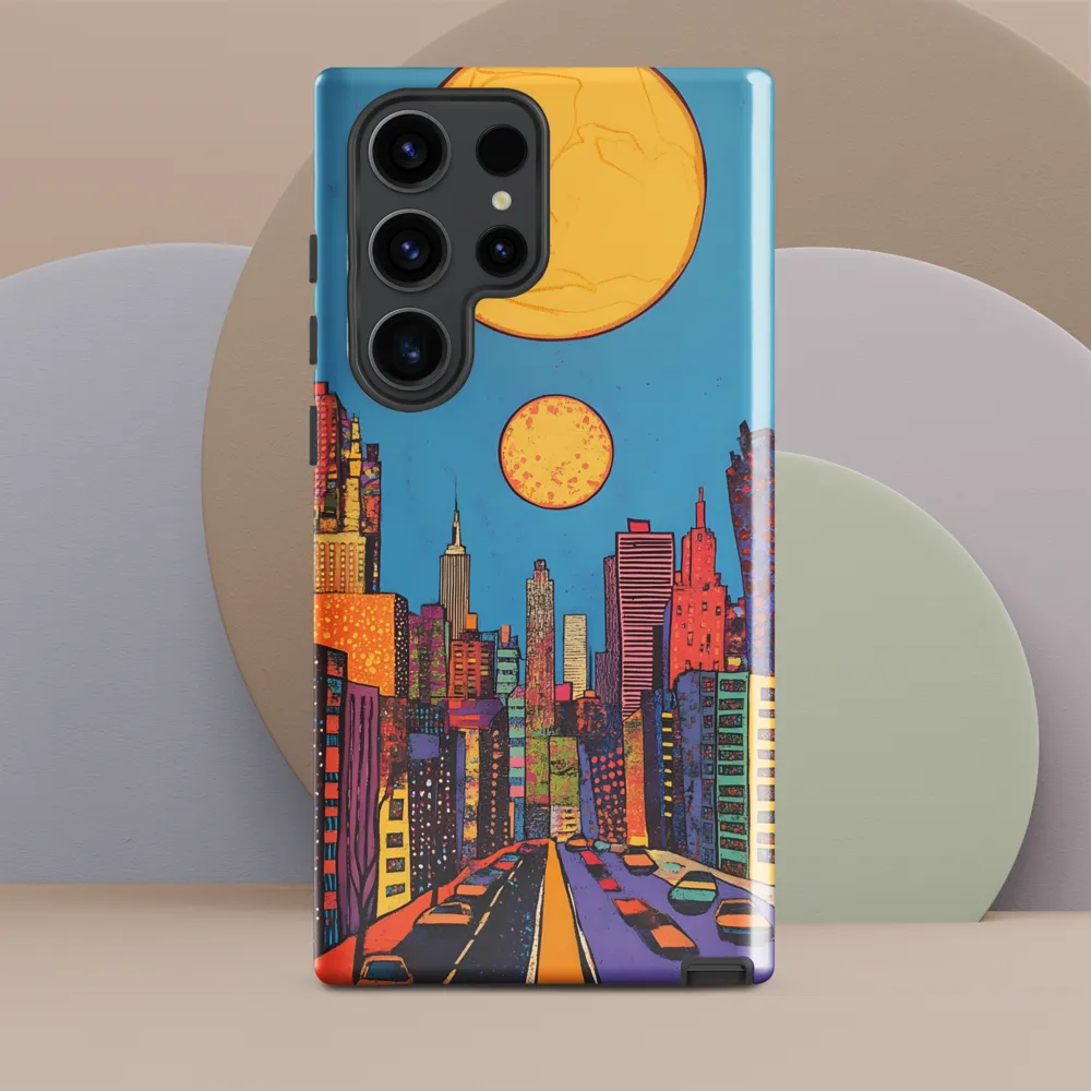 Urban Vibrance: A Pop Art Cityscape