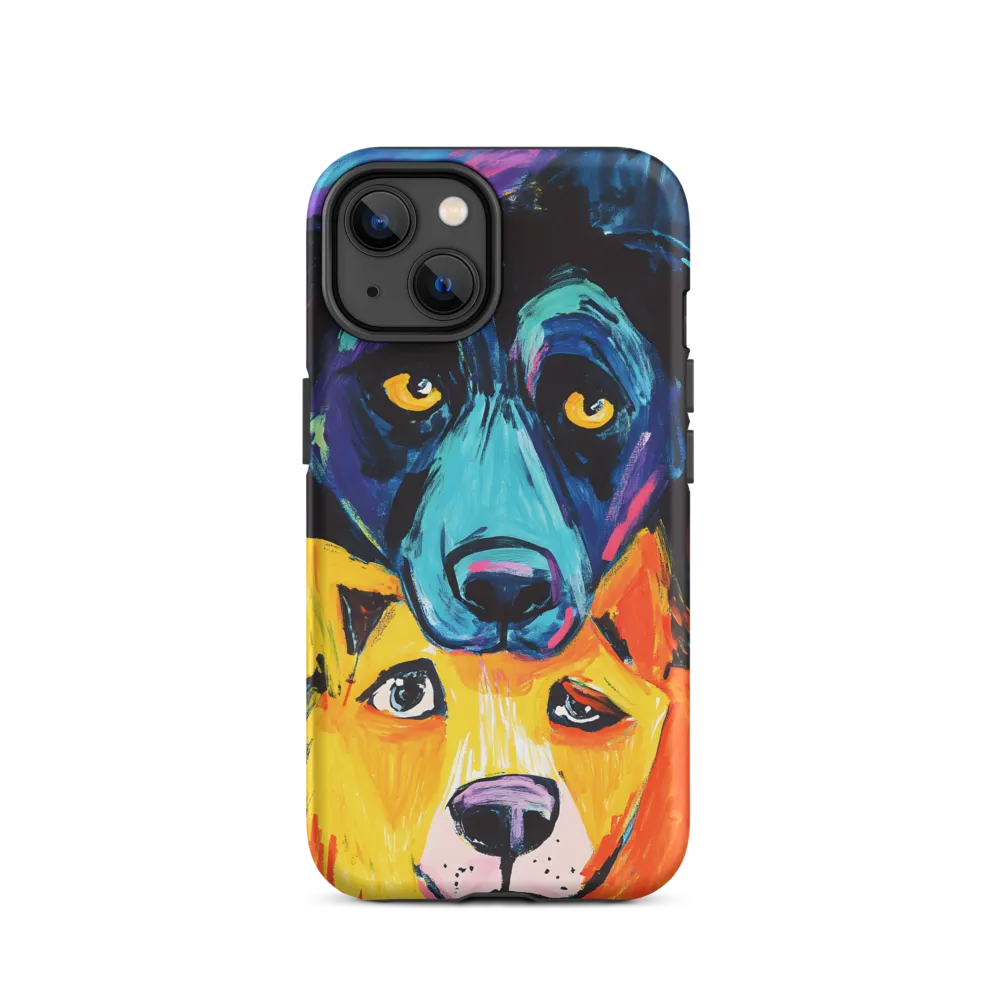 Vibrant Companions: An Expression of Canine Spirit