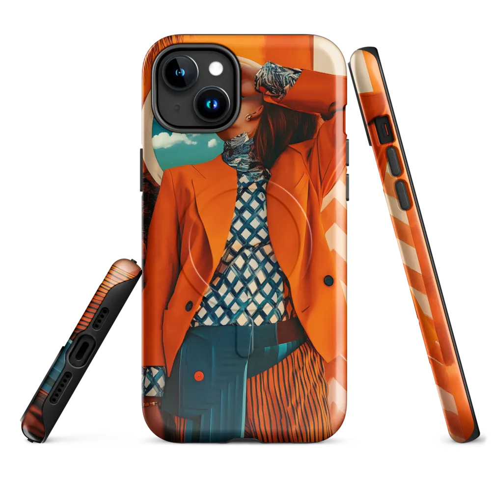 Vibrant Interplay: A Fusion of Fashion and Nature