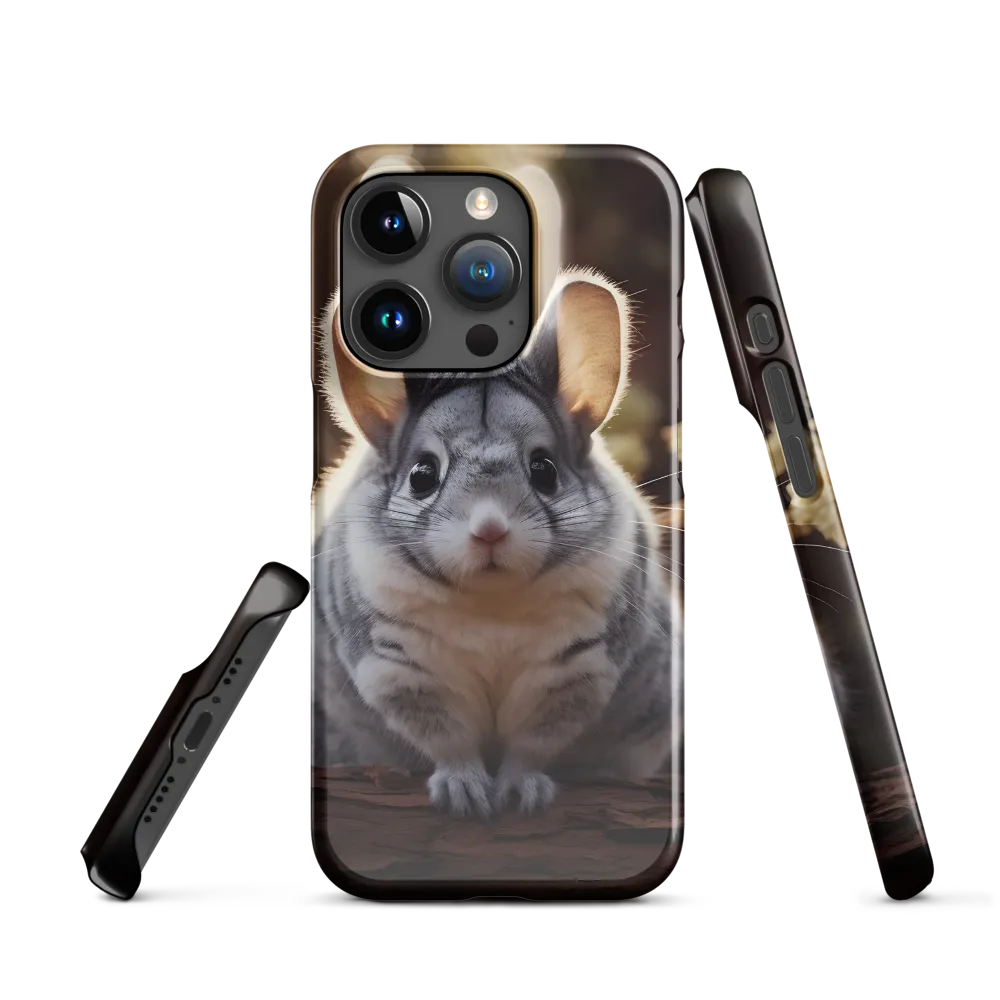 Curious Chinchilla in the Forest