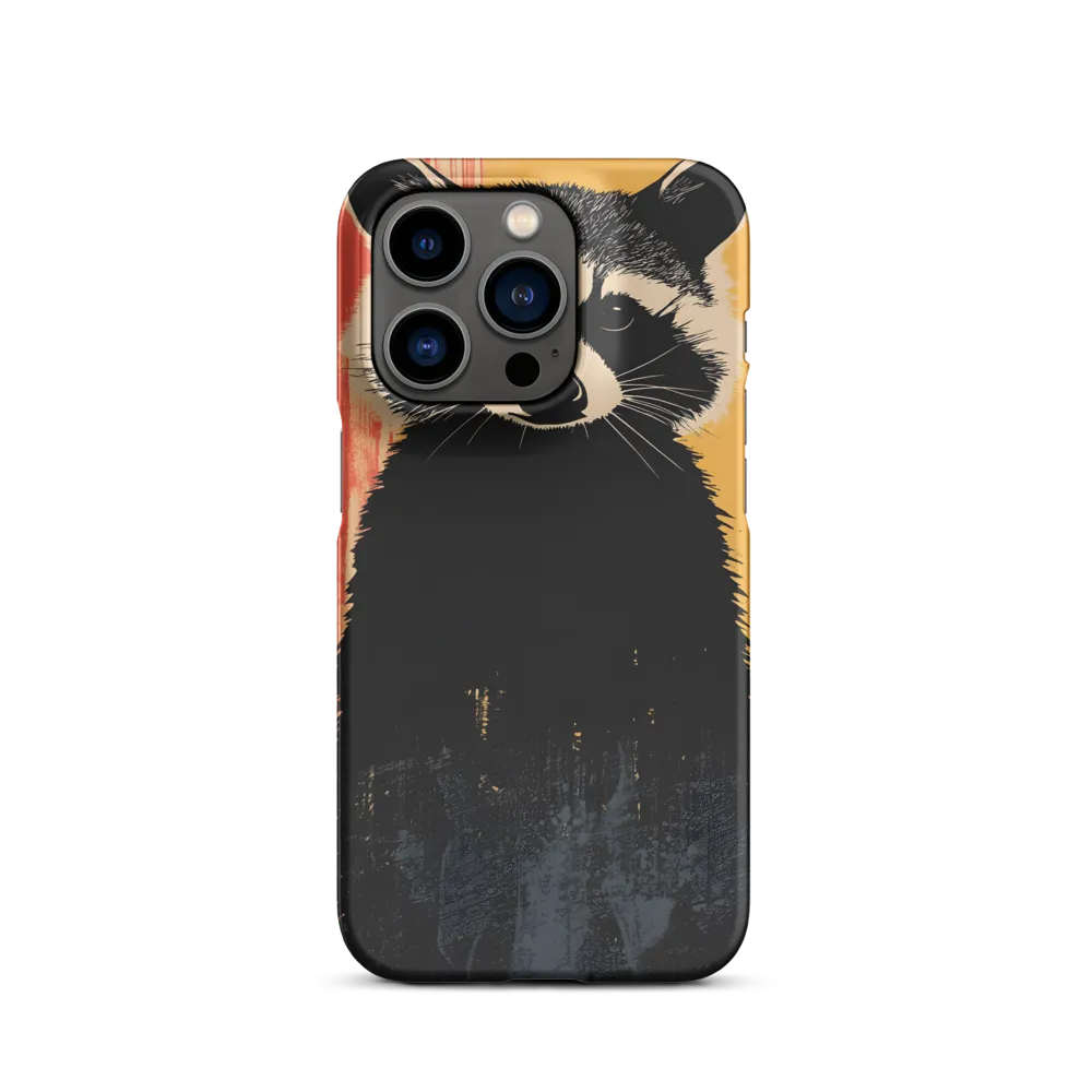 Whimsical Raccoon Portrait