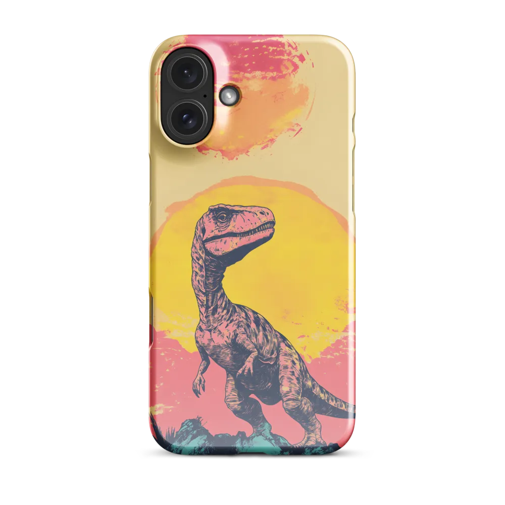 Majestic Dinosaur at Sunrise