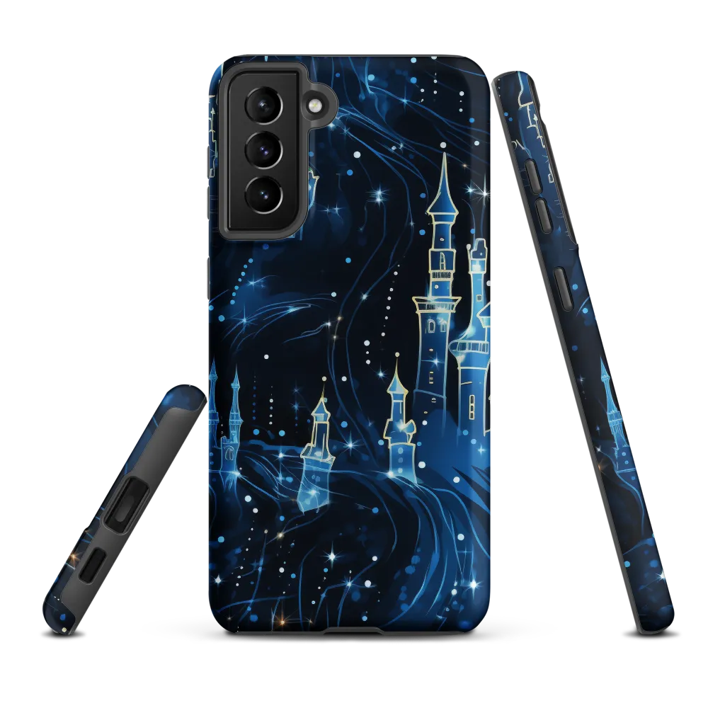 Dreamy Castles in a Starry Sky