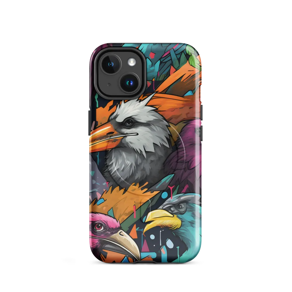 Avian Vortex: A Celebration of Color and Form