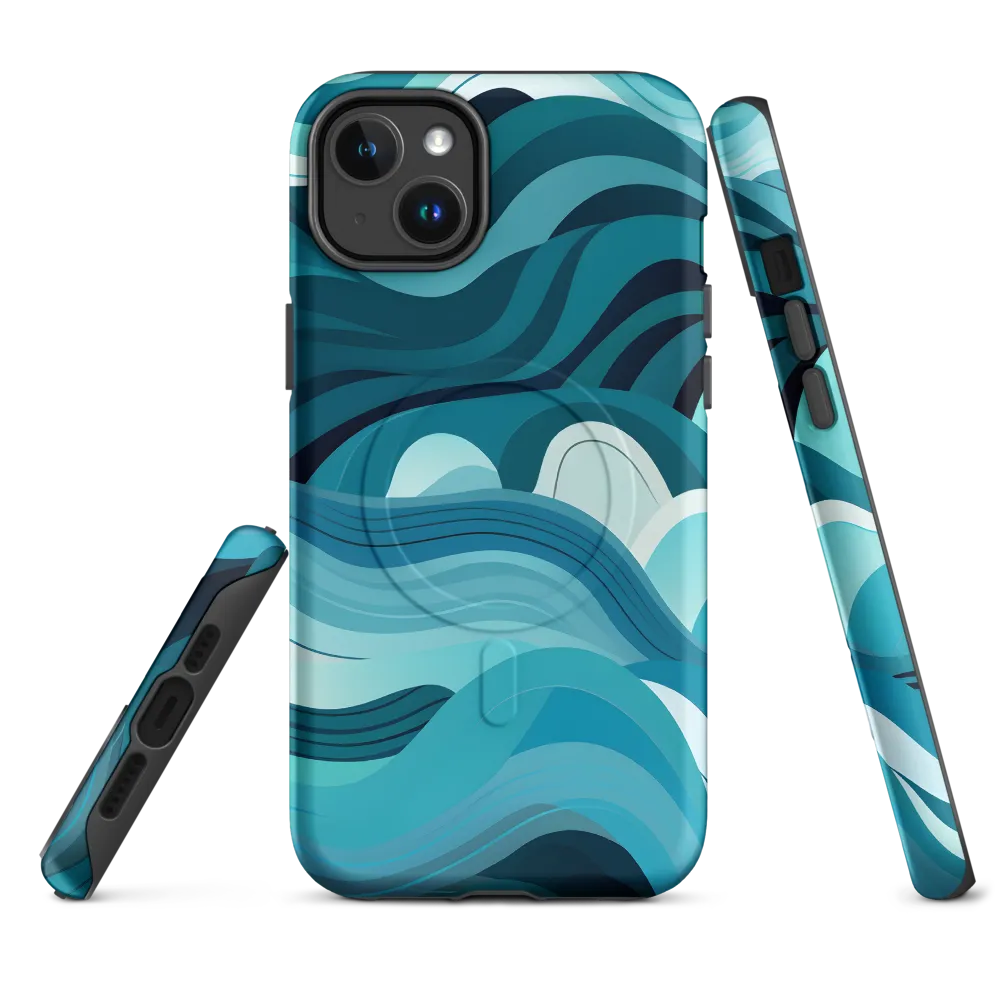 Ebb and Flow | Phone Case |  14 Plus | MagSafe® Tough Case | Matte