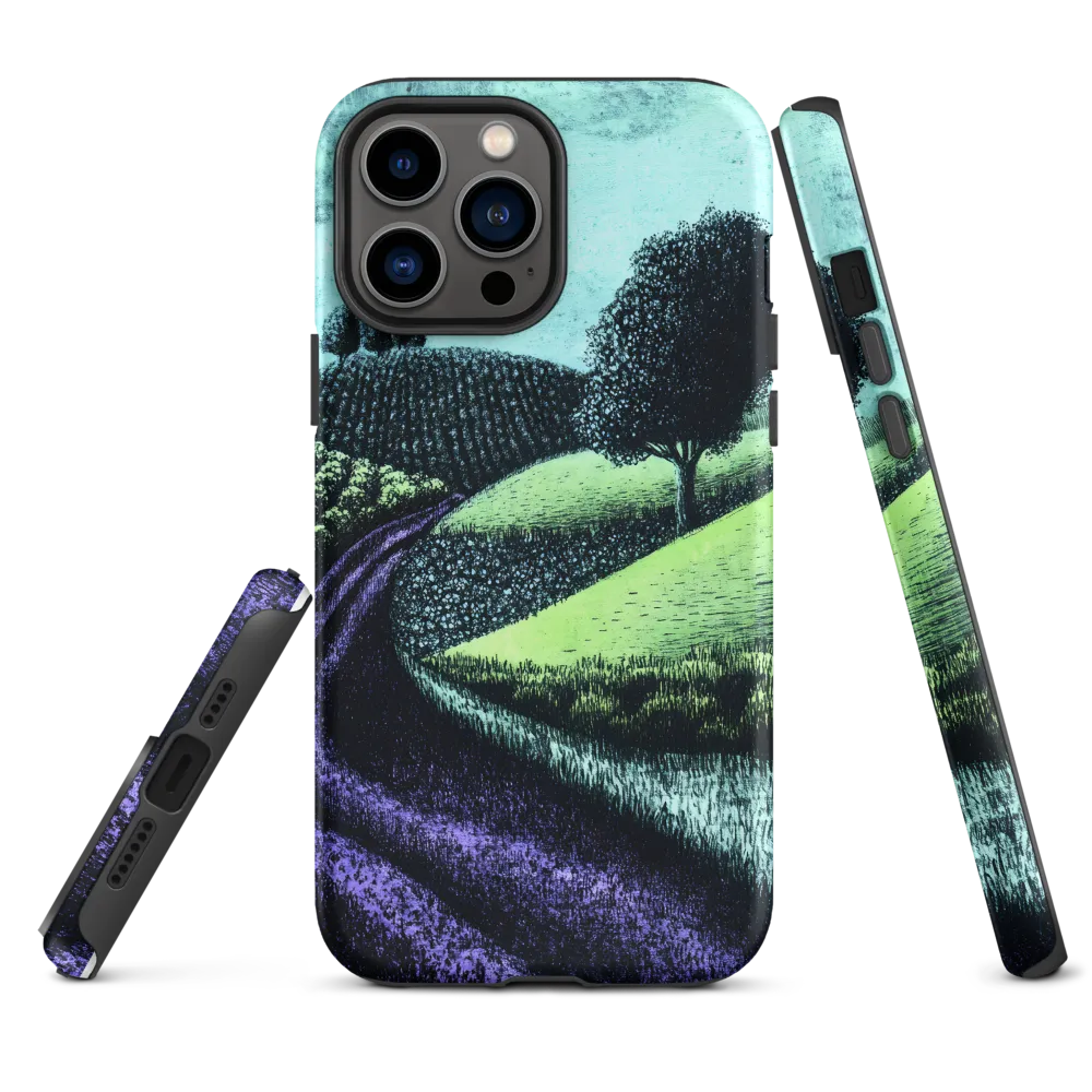 Winding Serenity: A Modern Landscape