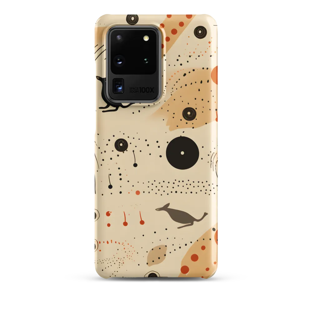 Playful Patterns in Earth Tones | Phone Case |  S20 Ultra | Snap Case | Matte