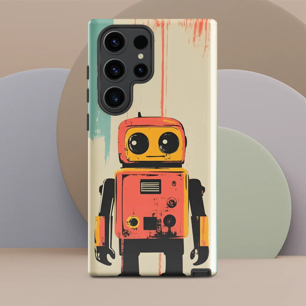 Retro Robot Charm