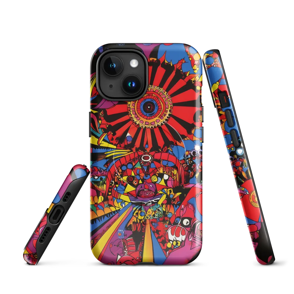Cosmic Kaleidoscope | Phone Case |  15 | MagSafe® Tough Case | Glossy