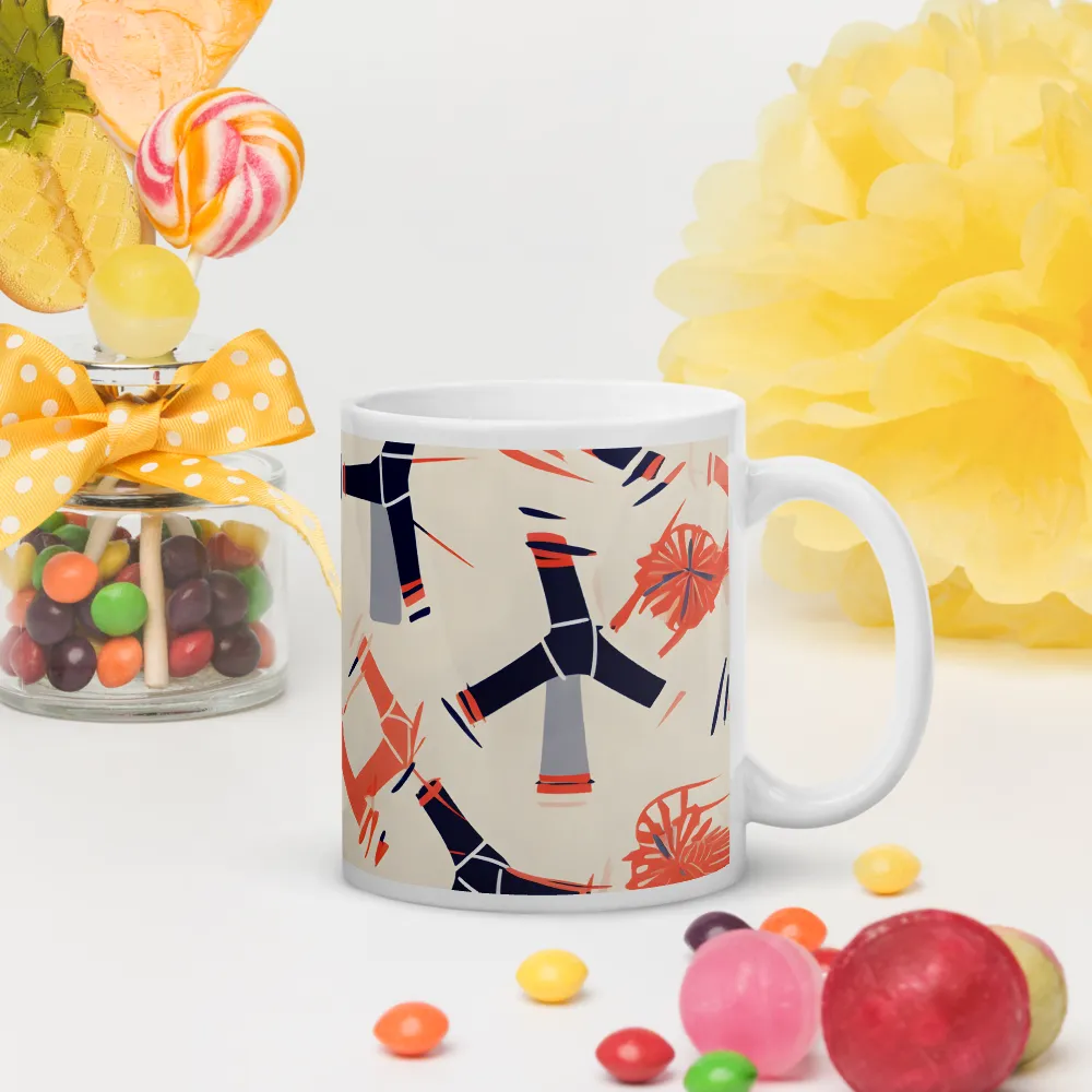 Whimsical Patterns of Nature and Femininity | Mugs | Multiple Sizes & Colors