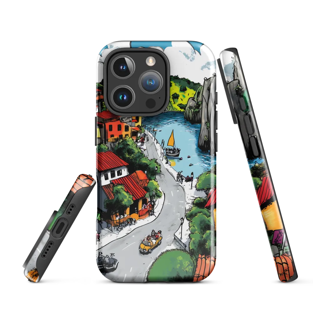 Whimsical Village by the Water