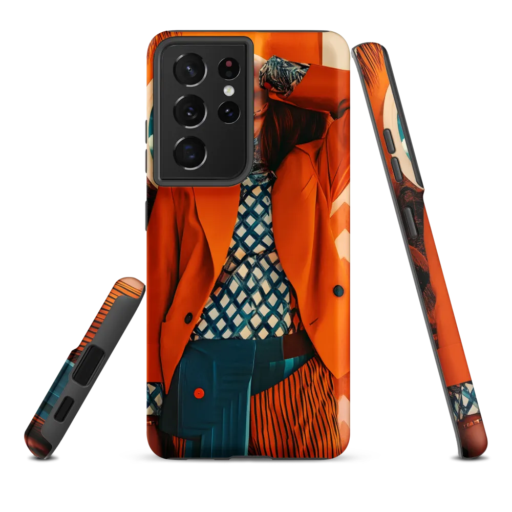 Vibrant Interplay: A Fusion of Fashion and Nature
