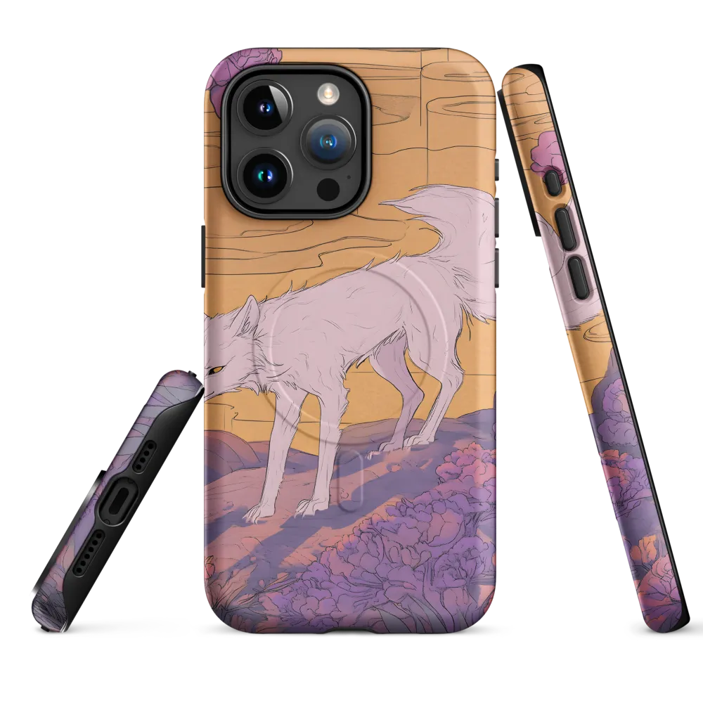 Whispers of the Violet Dawn | Phone Case |  15 Pro Max | MagSafe® Tough Case | Matte