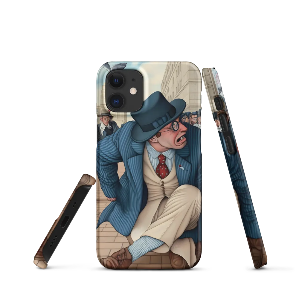 Caught in Tension | Phone Case |  12 Mini | Snap Case | Matte
