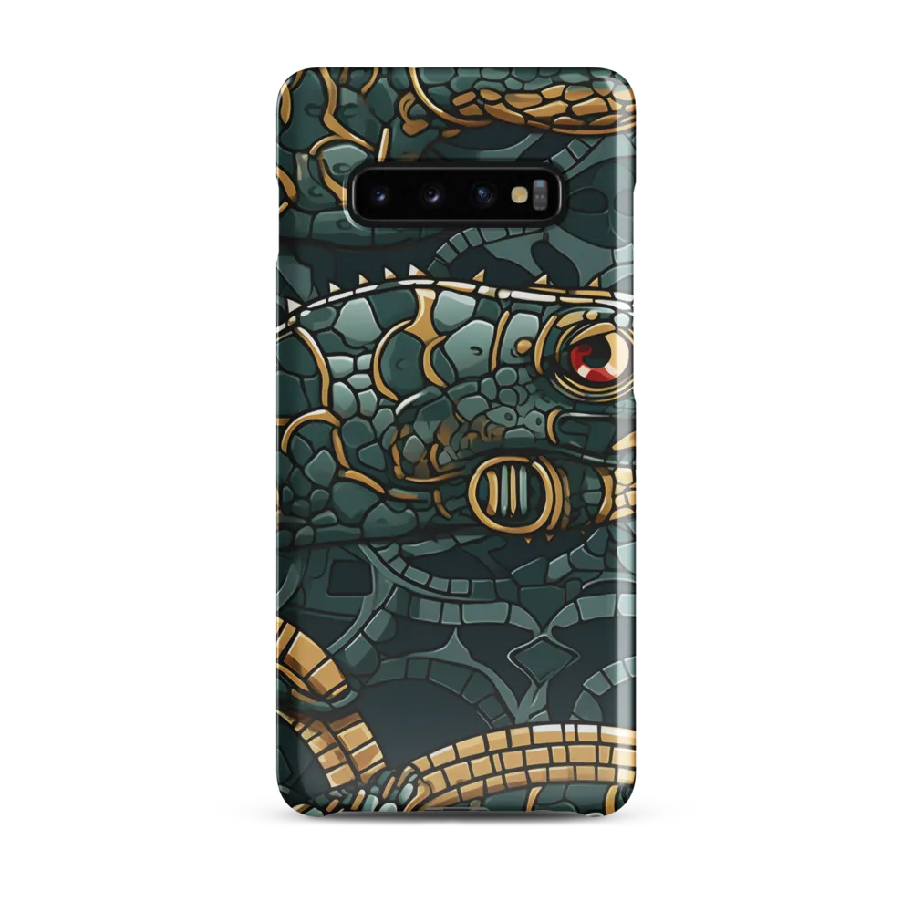 Lizards of Abstraction | Phone Case |  S10 Plus | Snap Case | Glossy