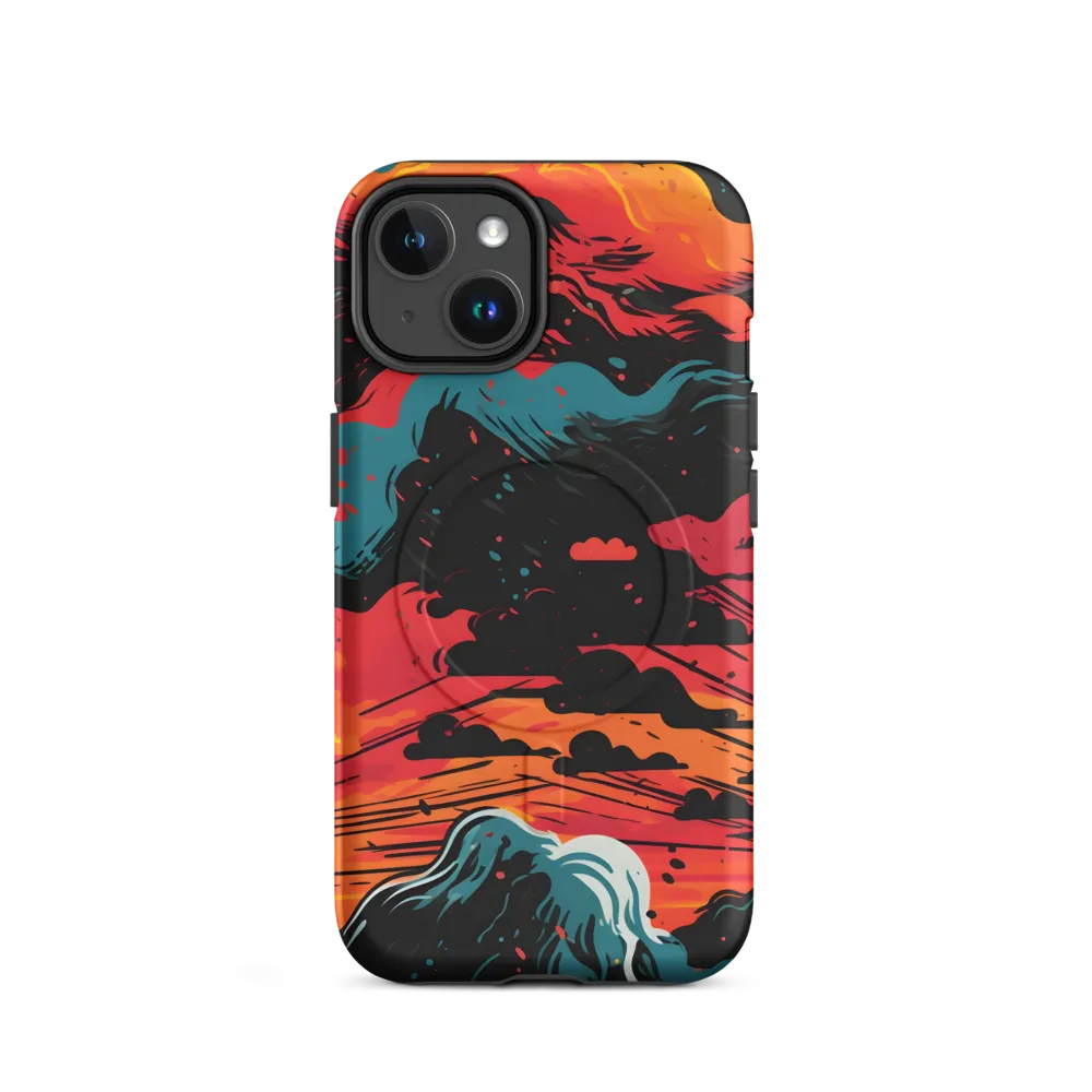 Ethereal Twilight: A Dramatic Landscape in Motion