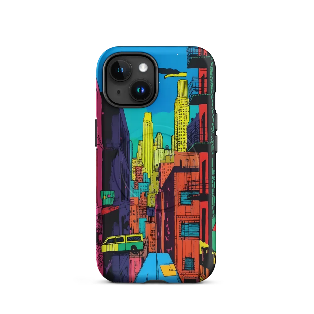 Urban Vibrance: A Pop Art Cityscape